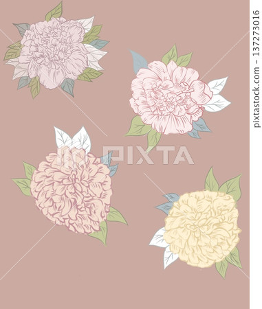 Delicate Pastel Floral Watercolor Wallpaper Designs With Soft Romantic Blooms And Gentle Botanical Patterns 137273016