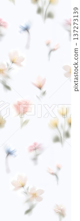 vintage style of tapestry flowers fabric pattern 137273139
