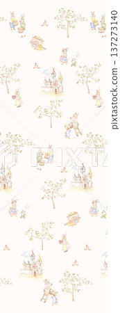 vintage style of tapestry flowers fabric pattern vintage style of tapestry flowers fabric pattern 137273140