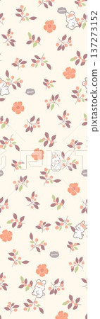 vintage style of tapestry flowers fabric pattern vintage style of tapestry flowers fabric pattern 137273152