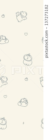 vintage style of tapestry flowers fabric pattern vintage style of tapestry flowers fabric pattern 137273182