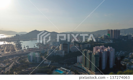 Mei Foo Residential Skyline Overlooks Dense Kowloon District Feb 16 2026 Mei Foo Residential Skyline Overlooks Dense Kowloon District Feb 16 2026 137274063
