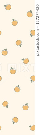 winter pattern with snowflakes 137274420