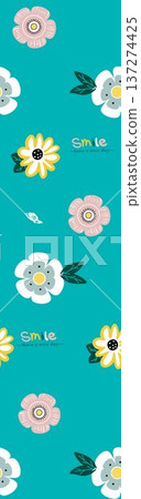winter pattern with snowflakes winter pattern with snowflakes 137274425
