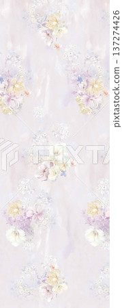 winter pattern with snowflakes winter pattern with snowflakes 137274426