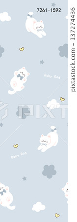 winter pattern with snowflakes winter pattern with snowflakes 137274436