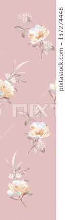 winter pattern with snowflakes winter pattern with snowflakes 137274448