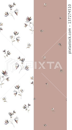 winter pattern with snowflakes winter pattern with snowflakes 137274510
