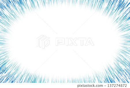Refreshing light blue focus and speed line background Refreshing light blue focus and speed line background 137274872
