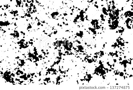 Abstract texture of inorganic black splashes 137274875