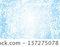 Refreshing light blue splatter paint texture background 137275078