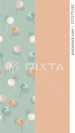 Delicate Pastel Floral Watercolor Wallpaper Patterns With Soft Romantic Blooms And Gentle Botanical Motifs 137275182