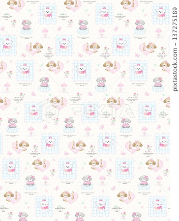 Delicate Pastel Floral Watercolor Wallpaper Patterns With Soft Romantic Blooms And Gentle Botanical Motifs 137275189