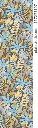 Delicate Pastel Floral Watercolor Wallpaper Patterns With Soft Romantic Blooms And Gentle Botanical Motifs 137275197