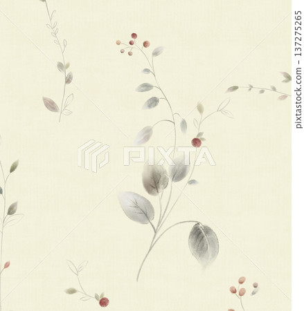 Delicate Pastel Floral Watercolor Wallpaper Patterns With Soft Romantic Blooms And Gentle Botanical Motifs 137275265