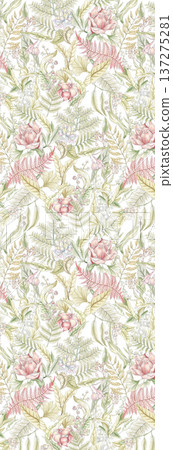 Delicate Pastel Floral Watercolor Wallpaper Patterns With Soft Romantic Blooms And Gentle Botanical Motifs Delicate Pastel Floral Watercolor Wallpaper Patterns With Soft Romantic Blooms And Gentle Botanical Motifs 137275281