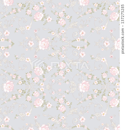 Delicate Pastel Floral Watercolor Wallpaper Patterns With Soft Romantic Blooms And Gentle Botanical Motifs Delicate Pastel Floral Watercolor Wallpaper Patterns With Soft Romantic Blooms And Gentle Botanical Motifs 137275285