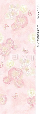 Delicate Pastel Floral Watercolor Wallpaper Patterns With Soft Romantic Blooms And Gentle Botanical Motifs 137275440