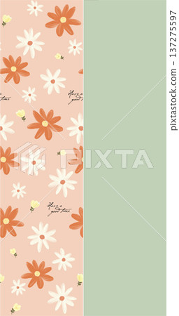 Delicate Pastel Floral Watercolor Wallpaper Patterns With Soft Romantic Blooms And Gentle Botanical Motifs 137275597