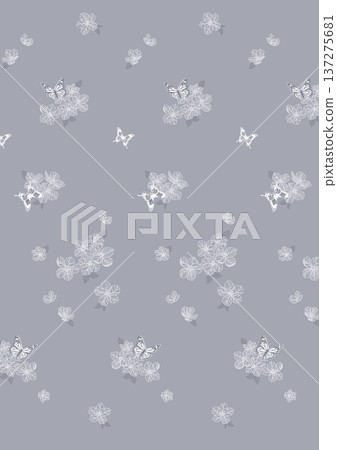 Delicate Pastel Floral Watercolor Wallpaper Patterns With Soft Romantic Blooms And Gentle Botanical Motifs 137275681