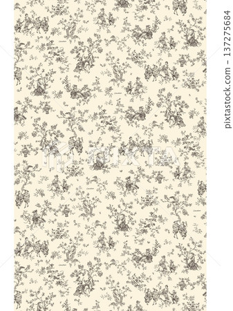 Delicate Pastel Floral Watercolor Wallpaper Patterns With Soft Romantic Blooms And Gentle Botanical Motifs 137275684