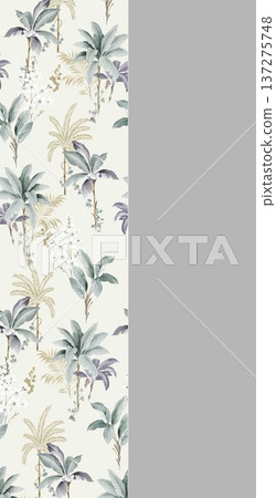 Delicate Pastel Floral Watercolor Wallpaper Patterns With Soft Romantic Blooms And Gentle Botanical Motifs 137275748