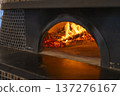 Image of a pizza oven (vertical) 137276167