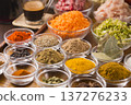 A collection of curry spices 137276233