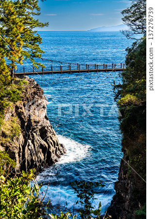 Jogasaki Coast Kadowaki Suspension Bridge [Ito City, Shizuoka Prefecture] 137276739