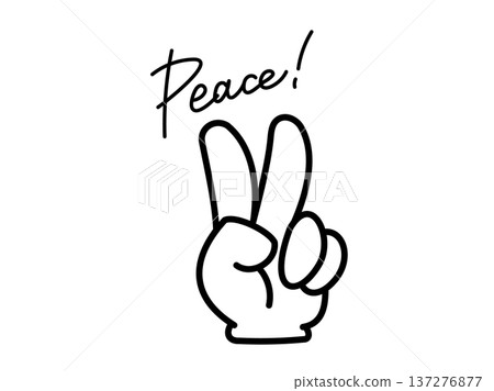 手形圖示_和平 手形圖示_和平 137276877