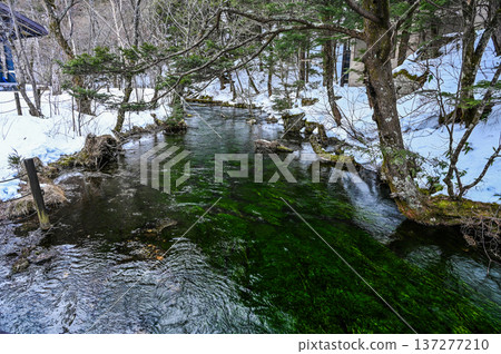 Kamikochi in the midst of winter 137277210