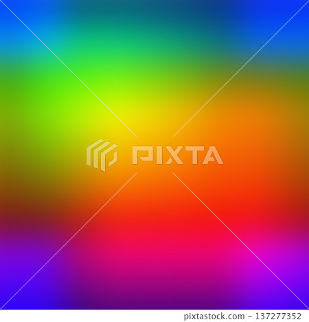 A rainbow gradation where various colors are connected A rainbow gradation where various colors are connected 137277352
