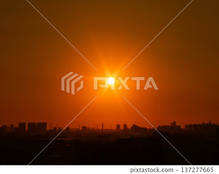 夕陽 夕陽 137277665