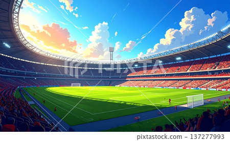 Football Stadium 137277993