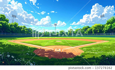 一個棒球場 137278162