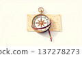Illustration of a compass 137278273