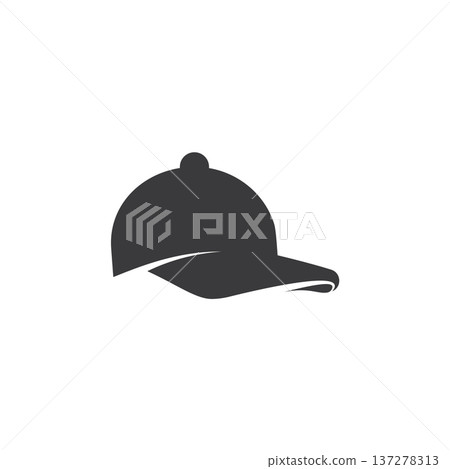 baseball cap icon 137278313