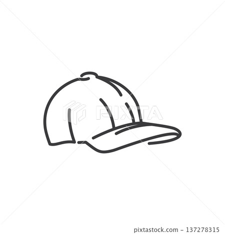 baseball cap icon baseball cap icon 137278315