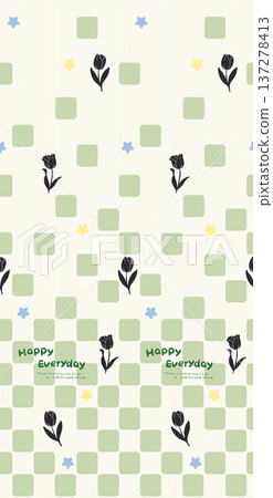 seamless pattern with abstract hearts seamless pattern with abstract hearts 137278413