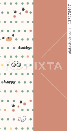 abstract creative concept vector line draw background for web, mobile app, illustration template 137278447