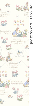 seamless pattern with dolphins, octopus 137279029