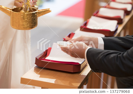 寺廟婚禮圖片 137279068