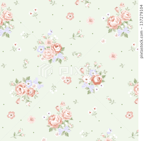 Delicate Pastel Floral Watercolor Wallpaper Patterns With Soft Romantic Blooms And Gentle Botanical Motifs Delicate Pastel Floral Watercolor Wallpaper Patterns With Soft Romantic Blooms And Gentle Botanical Motifs 137279104