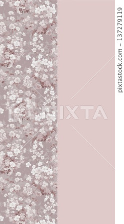 Delicate Pastel Floral Watercolor Wallpaper Patterns With Soft Romantic Blooms And Gentle Botanical Motifs 137279119