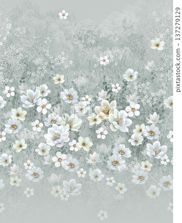 Delicate Pastel Floral Watercolor Wallpaper Patterns With Soft Romantic Blooms And Gentle Botanical Motifs Delicate Pastel Floral Watercolor Wallpaper Patterns With Soft Romantic Blooms And Gentle Botanical Motifs 137279129