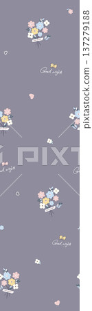 Delicate Pastel Floral Watercolor Wallpaper Patterns With Soft Romantic Blooms And Gentle Botanical Motifs 137279188