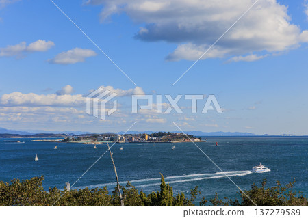 View of Himaka Island from Cape Hado, Minamichita Town, Aichi Prefecture View of Himaka Island from Cape Hado, Minamichita Town, Aichi Prefecture 137279589
