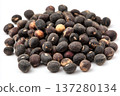Black seed dried legume organic food healthy snack closeup nutrition raw ingredient natural texture pile of grain black seed dried legume organic 137280134