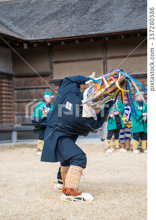 青森縣古蹟根城廣場的八戶nburi 137280386