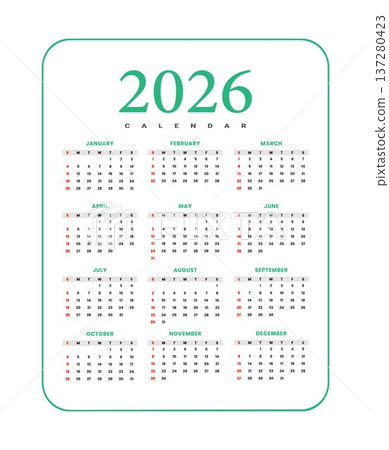 2026 annual calendar for planning and scheduling 2026 annual calendar for planning and scheduling 137280423